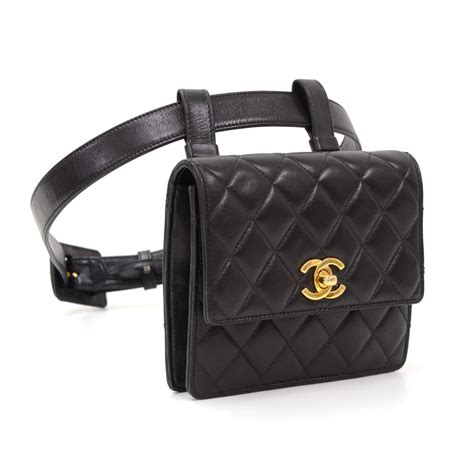 chanel big quilted bag|chanel waist bag vintage.